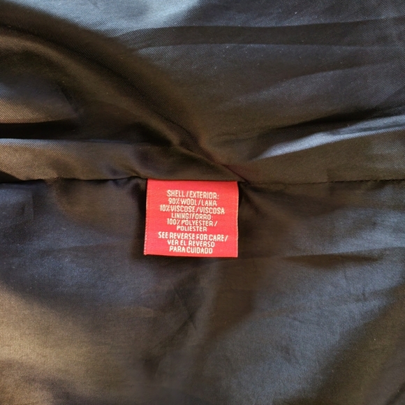 Espirit Women's Gray Hooded Jacket 90% Wool - Picture 7 of 11